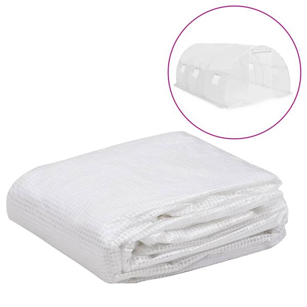 vidaXL siltumnīcas rezerves pārsegs, (13,5 m&sup2;), 3x4,5x2 m, caurspīdīgs