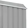 vidaXL dārza šķūnis, pelēks, 87x98x159 cm, cinkots tērauds