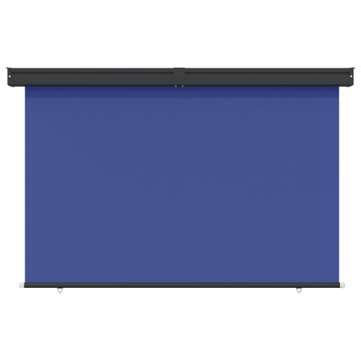 vidaXL balkona sānu markīze, zila, 170x250 cm