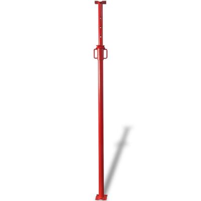 vidaXL konstrukciju balsts, 280 cm, sarkans