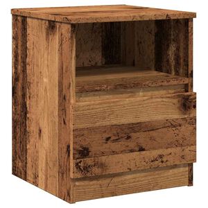 vidaXL Nakts skapis Old Wood 40x40x50 cm Engineered Wood