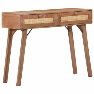 vidaXL konsoles galdiņ&scaron;, 100x35x76 cm, mango masīvkoks