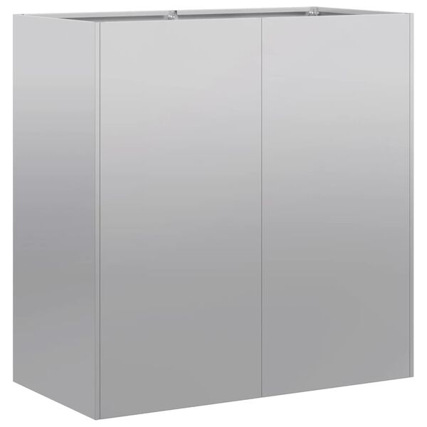 vidaXL puķu kaste, 80x40x80 cm, cinkots tērauds