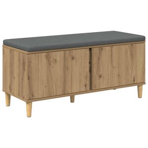 vidaXL Zāles sols Amatnieka Ozols 100 x 38 x 46 cm