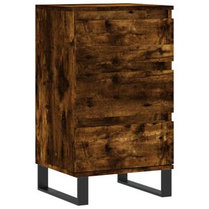 vidaXL kumode, ozolkoka krāsa, 40x35x70 cm, inženierijas koks