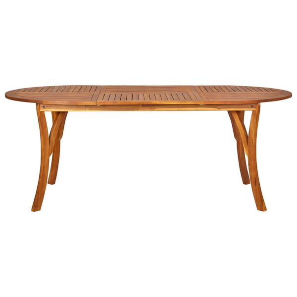 vidaXL 7-daļīgs dārza mēbeļu komplekts, melns