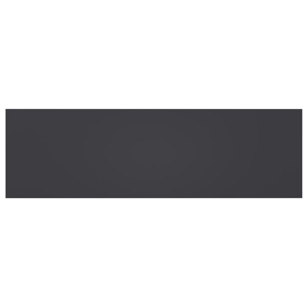 vidaXL plauktu dēļi, 4 gab., pelēki, 100x30x1,5 cm, skaidu plāksne