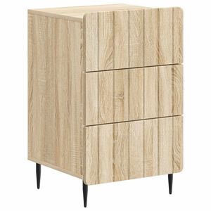 vidaXL Nakts skapītis Sonomas ozols 43x 41 x 68 cm Inženierijas koks
