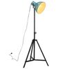 vidaXL grīdas lampa, 25 W, bružāti zila, 61x61x90/150 cm E27