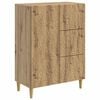 vidaXL Puse Artisan Ozols 66 x 34,5 x 90 cm Inženierijas koks