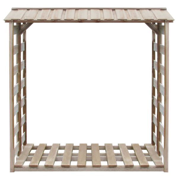 vidaXL malkas nojume, 150x90x176 cm, impregnēts priedes koks