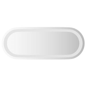 vidaXL vannasistabas spogulis ar LED, 50x20 cm, ovāls