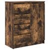 vidaXL kumode ar atvilktni, 71x35x84 cm, inženierijas koks