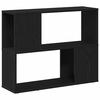 vidaXL TV skapī&scaron;u komplekts 80 x 24 x 63 cm Melns ozolkoks