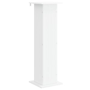 vidaXL Augu statīvs Balts 30,5 x 30 x 100,5 cm Inženierijas koks