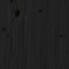 vidaXL naktsskapī&scaron;i, 2 gab., melni, 50x34x50 cm, priedes masīvkoks