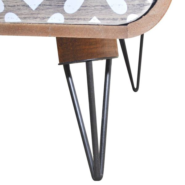 vidaXL kumode ar 3 atvilktnēm, brūna