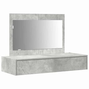 vidaXL Dressing galds Pelēka 100 x 40 x 70 cm Inženierijas koks