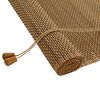 vidaXL Rullo žalūzija Brūna 40 x 220 cm Bambuss