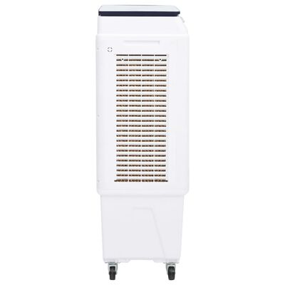 vidaXL gaisa kondicionieris, balts ar melnu, pārvietojams, 120 W