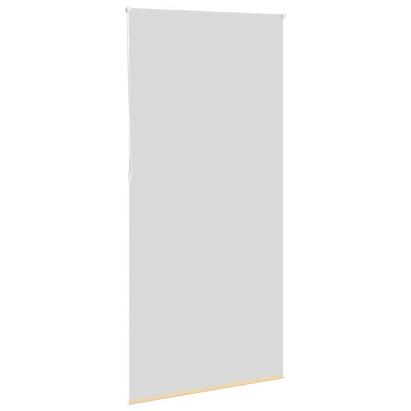 vidaXL rullo žalūzija bē&scaron;a 100x210cm auduma platums 95,7cm poliesters