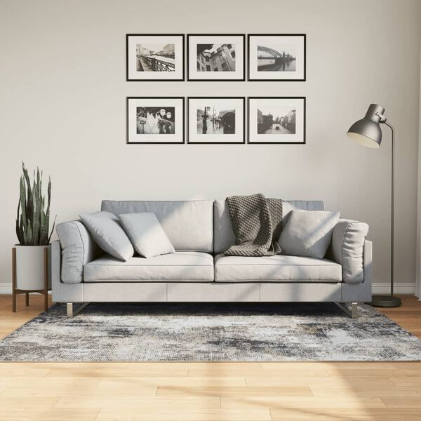 vidaXL paklājs, 120x180 cm, daudzkrāsains, mazgājams, neslīdo&scaron;s