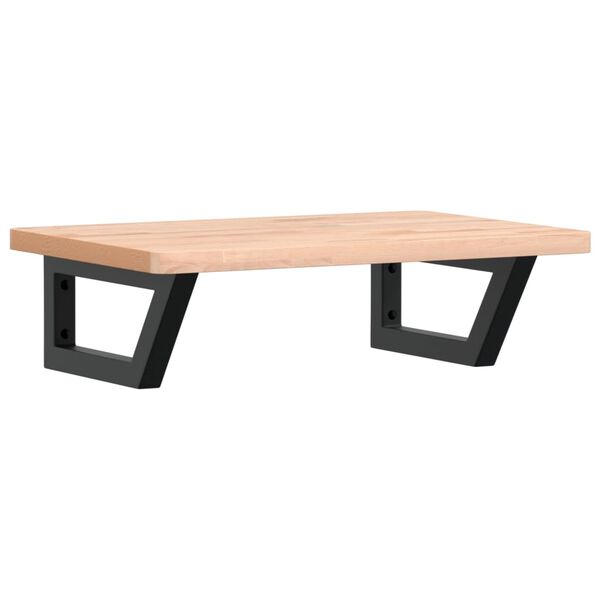 vidaXL izlietnes plaukts, stiprināms pie sienas, tērauds, dižskābardis