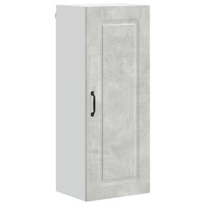 vidaXL Trauku ma&scaron;īnas panelis Kalmar Betona pelēks 40 x 31 x 100 cm