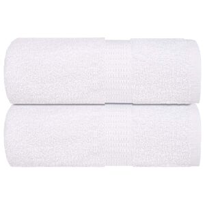 vidaXL dvieļi FROGN 2 gab., balti, 15x21 cm, 360 g/m&sup2;