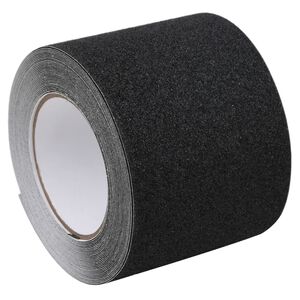 vidaXL neslīdo&scaron;a līmlente, melna, 0,1x10 m, PVC