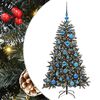 vidaXL Mākslīgā Ziemassvētku eglīte su 150 LED ar statīvu Zaļa 120 cm
