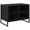 vidaXL Apavu skapis 60 x 35 x 44 cm Inženierijas koks Melns ozolkoks