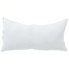 vidaXL Spilvens Balts 80 x 42 x 20 cm Kokvilna un poliesters
