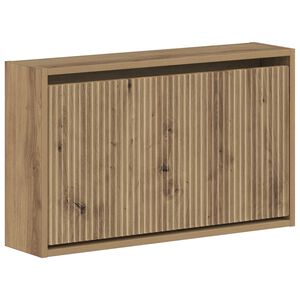 vidaXL Sienā piestiprināms apavu skapis ARNHEM 71 x 17 x 43 cm