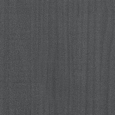 vidaXL naktsgaldiņi, 2 gab., pelēki, 40x30,5x40 cm, priedes masīvkoks