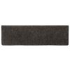 vidaXL kāpņu paklājiņi, pa&scaron;līmējo&scaron;i, 30 gab., 65x21x4 cm, antracīta krāsā, taisnstūrveida mala