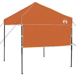 vidaXL Nojumes telts 194 x 194 x 251 cm Oranža Audums