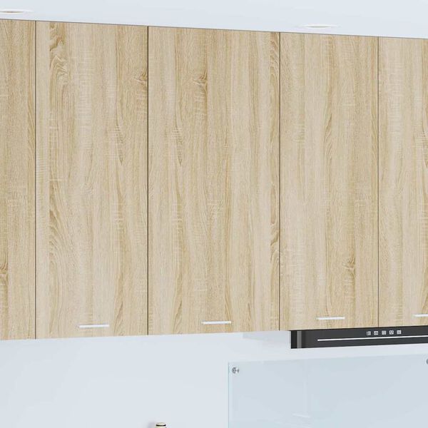 vidaXL Piekarams skapītis Sonoma ozols un balts 50 x 31 x 100 cm