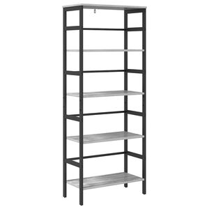 vidaXL Grāmatu plaukts 4 līmeņi 60 x 29,5 x 149 cm Inženierijas koks