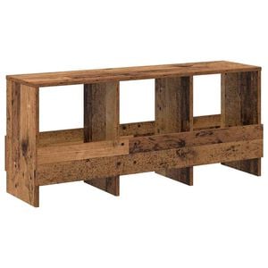 vidaXL Žurnālu statīvs Vecs koks 102 x 30 x 45 cm
