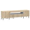 vidaXL LED TV skapītis HAARLEM 153 x 35 x 43 cm Sonomas ozols