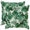 vidaXL Spilvenu pārvalks 2 gab. HOUTEN Lapu raksts 60 x 60 cm