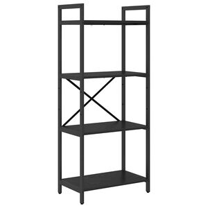 vidaXL Grāmatu plaukts 4 līmeņi 56 x 34 x 133,5 cm Inženierijas koks