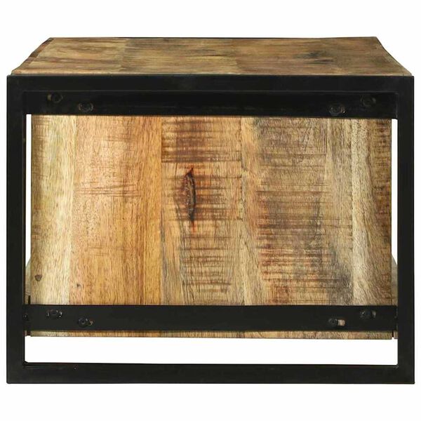 vidaXL Kafijas galdiņ&scaron; Brūna 120 x 50 x 38 cm Cieta mango koksne