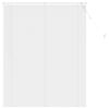 vidaXL Venēcijas žalūzija Regulējams Balts 150 x 120 cm PVC