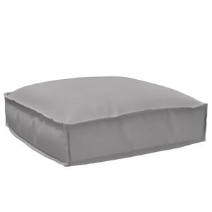 vidaXL Spilvens Oksforda audums Pelēka 50 x 50 x 12 cm