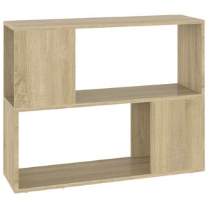 vidaXL TV plaukts, ozolkoka krāsa, 80x24x63 cm, inženierijas koks