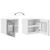 vidaXL Virtuves Skapis 2 pcs Pelēks Sonoma 40 x 31 x 40 cm