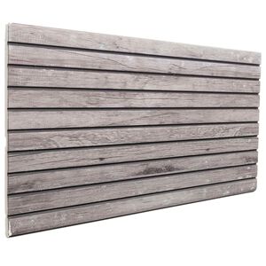 vidaXL Sienas paneļi 5 gab. 100 x 50 cm Pelēks EPS putas