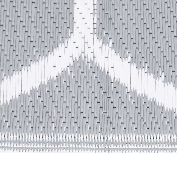 vidaXL āra paklājs, ARAKIL pelēks, 140x200 cm, PP